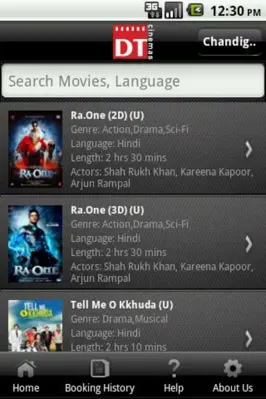 DT Cinemas android App screenshot 6